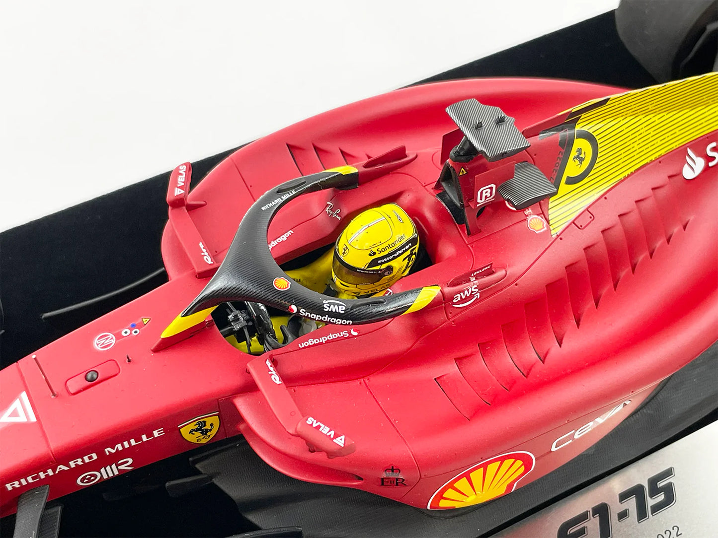 Ferrari F1-75 Charles Leclerc Italian GP 2nd 2022 1/18 Scale Model by Looksmart