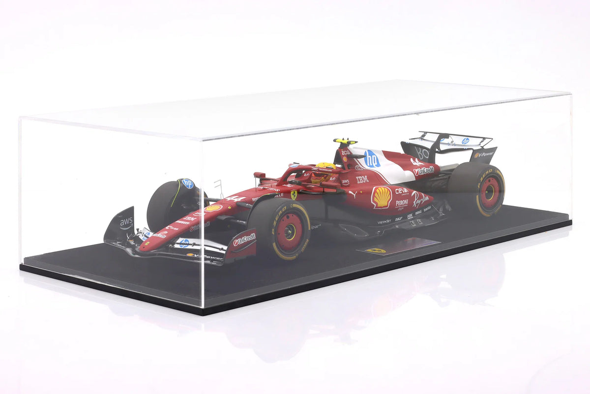 FERRARI F1 SF-25 China GP Sprint Winner Lewis Hamilton 1/12 Scale Looksmart