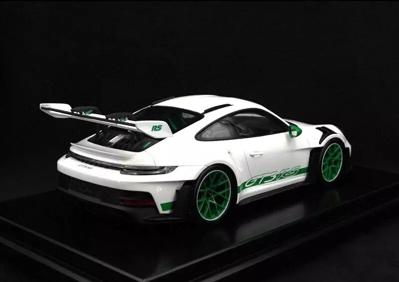 Porsche 911 992 GT3 RS Carrera RS Tribute w/ Display Case - Dealer - 1/12 Spark