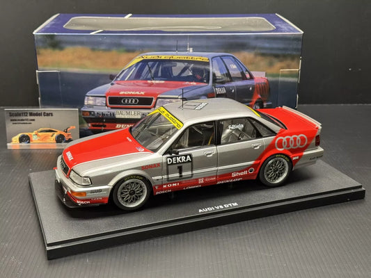 Audi V8 Quattro #1 DTM 1992 Frank Biela 1/18 Scale Diecast Car by WERK83