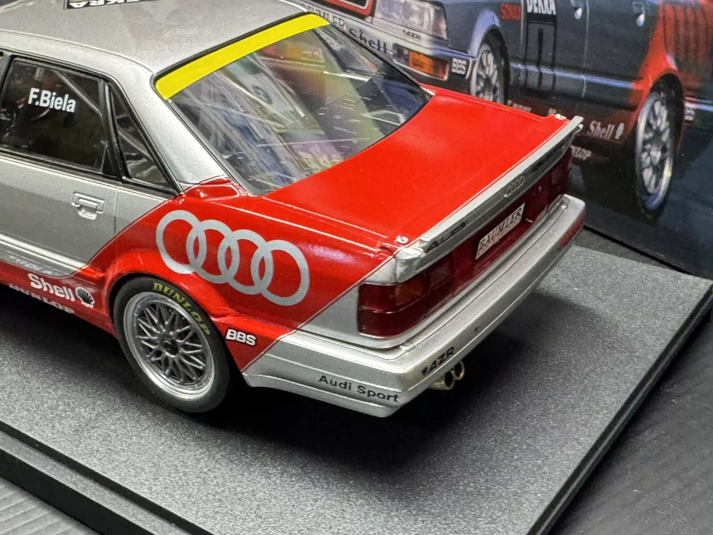 Audi V8 Quattro #1 DTM 1992 Frank Biela 1/18 Scale Diecast Car by WERK83