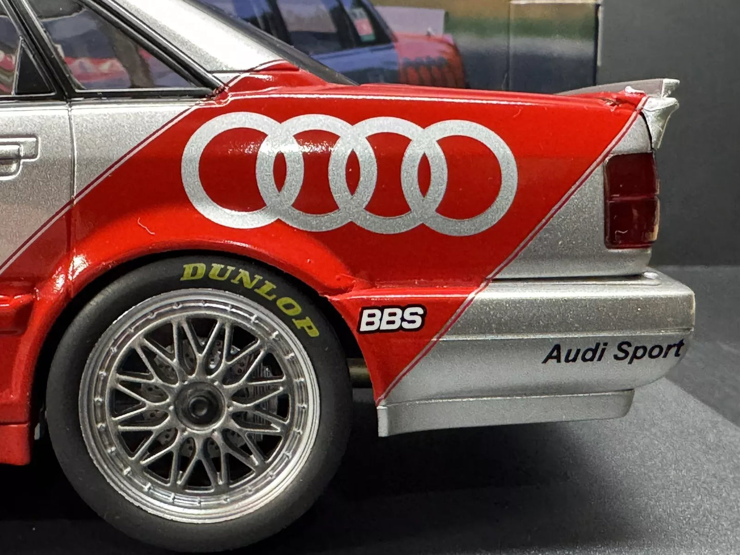 Audi V8 Quattro #1 DTM 1992 Frank Biela 1/18 Scale Diecast Car by WERK83