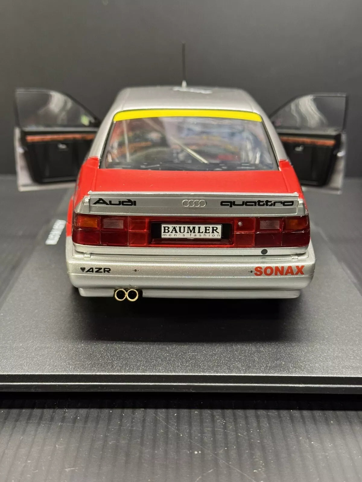 Audi V8 Quattro #1 DTM 1992 Frank Biela 1/18 Scale Diecast Car by WERK83