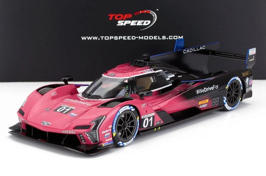 Cadillac V-LMDh GTP 2024 IMSA PETIT LE MANS 1/18 Scale Model Car Top Speed