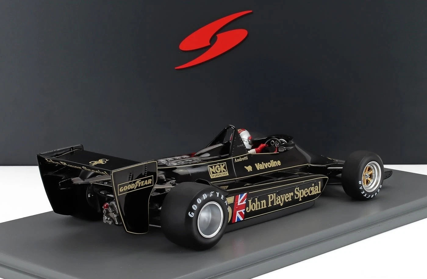 1/18 Scale Spark Lotus 79 #5 Winner Belgium GP 1978 Mario Andretti Model Car