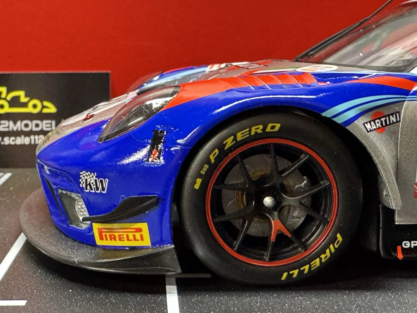 IXO 911 Porsche GT3 R Martini Racing 24H Spa 2022 Diecast Model Car 1/18 Scale