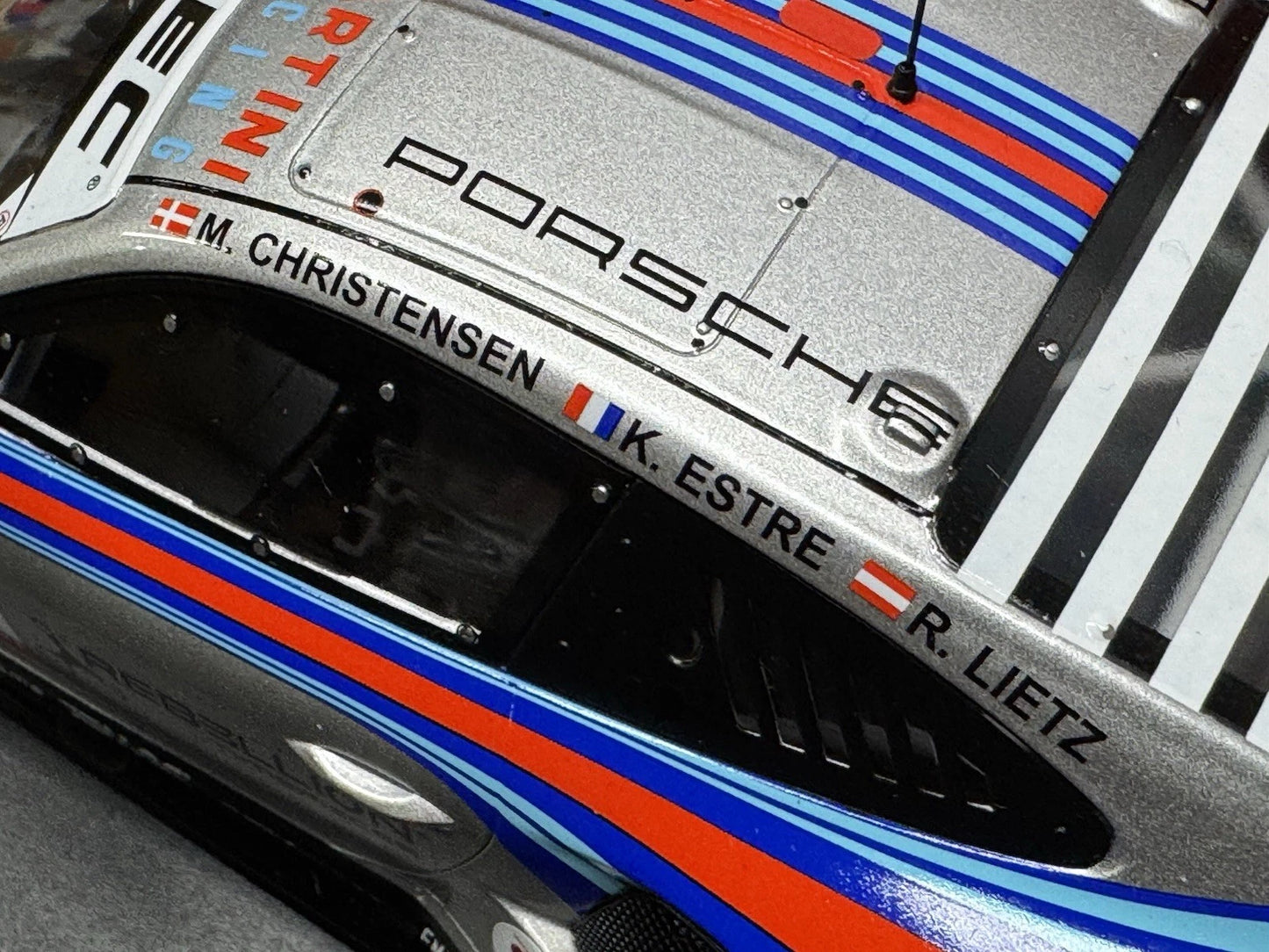 IXO 911 Porsche GT3 R Martini Racing 24H Spa 2022 Diecast Model Car 1/18 Scale