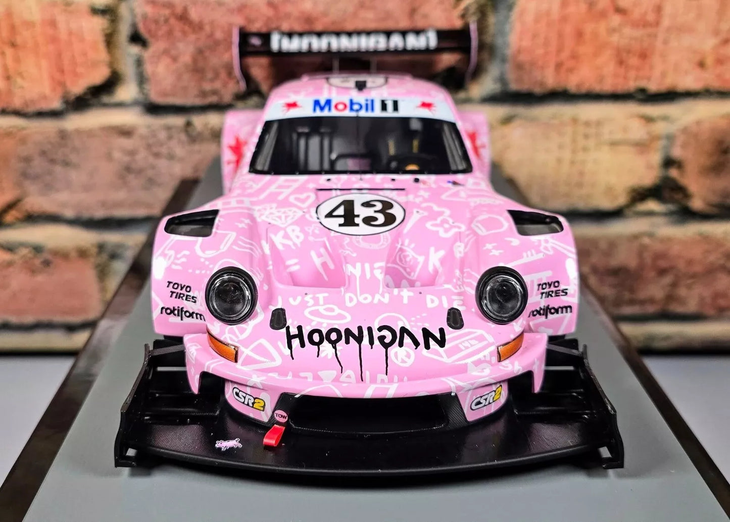 Porsche 911 Hoonipigasus - 2022 Pikes Peak - Ken Block 1:18 Model Car by Spark 18S726