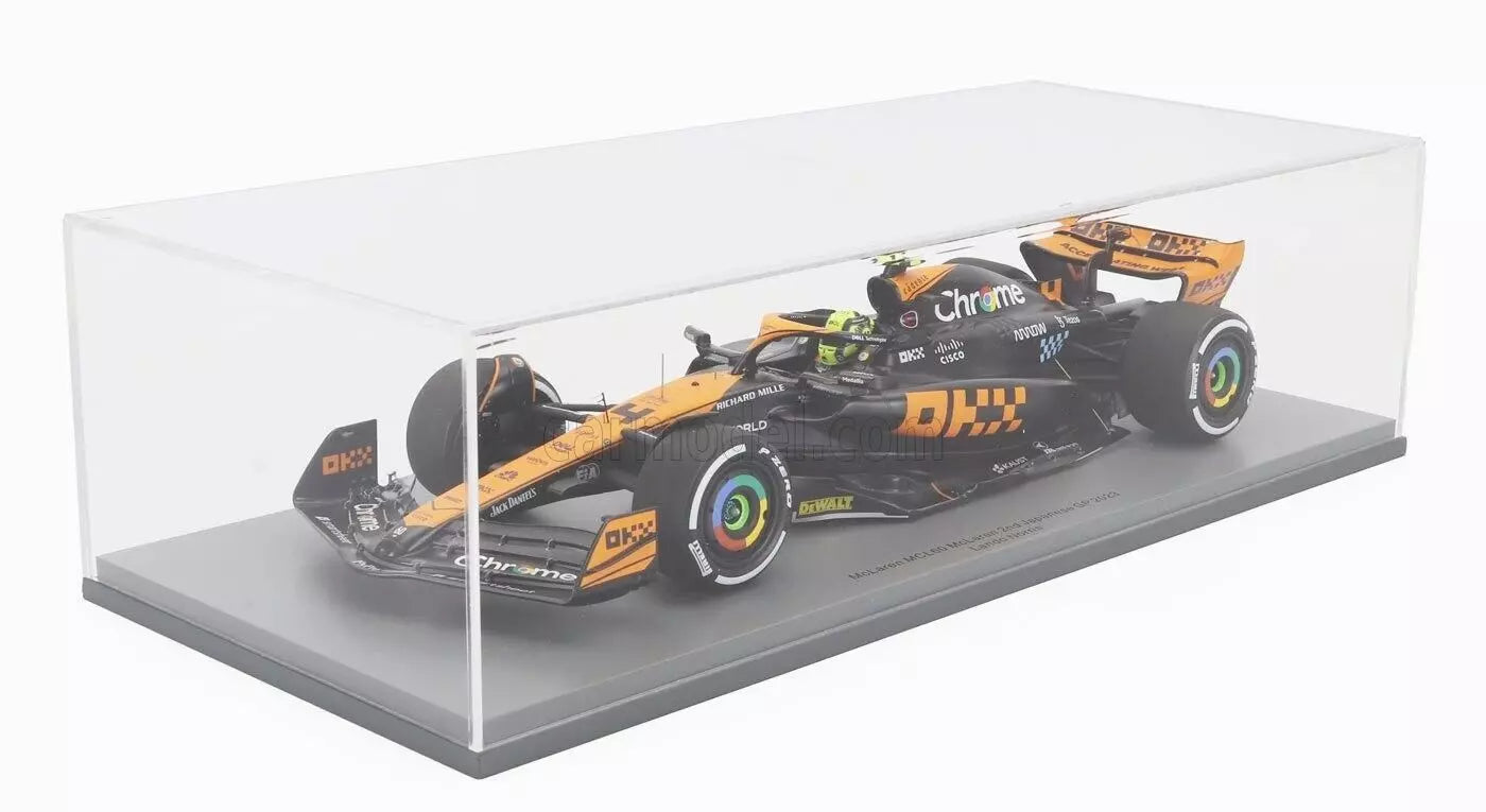 McLaren MCL60 2023 Japanese GP #4 Lando Norris W/ Display Case 1/18 Scale Spark 18S966
