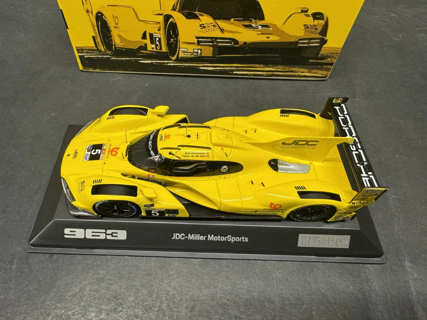 1/43 Spark Porsche 963 #5 JDC-Miller MotorSports - IMSA 2023 (Dealer Edition)