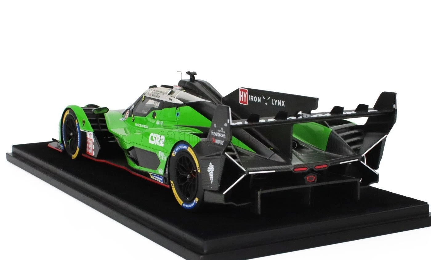 LAMBORGHINI SC63 3.8L V8 TURBO 24h LE MANS 2024 #63 1/18 Scale Model Looksmart