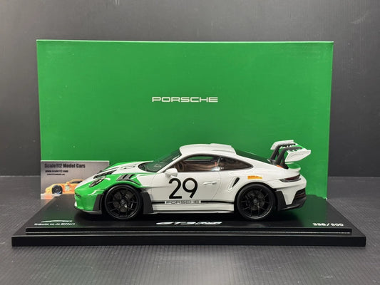 Porsche 911 992 GT3 RS #29 Jo Siffert Tribute 1/18 Spark - Dealer Edition
