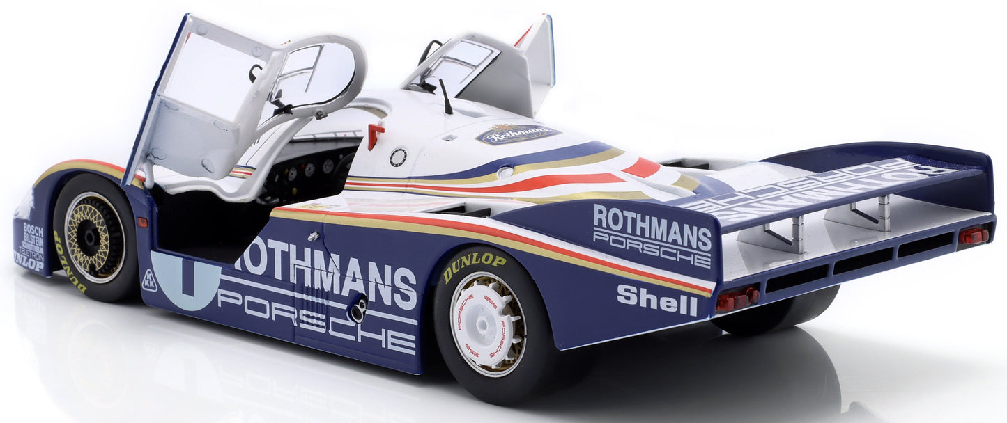 PORSCHE 956 LH - 24H LE MANS WINNER 1982 - 1/18 SCALE WERK83 BOX SET - ROTHMANS