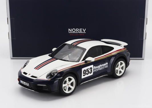 Porsche 911 (992) Dakar 2023 Rallye Roughroads 1/18 Scale Diecast Car by Norev