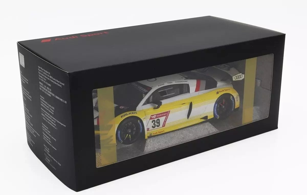 Audi R8 LMS GT3 #39 6th 24h Nürburgring 2023 Audi Sport Team Land 1:18 Spark