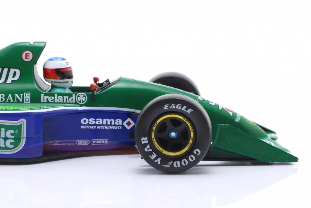 Jordan 191 Ford Michael Schumacher Formula 1 Belgium GP 1991 1/18 Scale Werk83