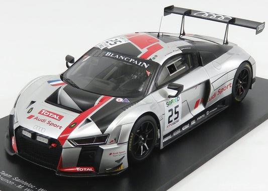 Audi R8 LMS GT3 Team Audi Sport 2017 Spa Winner Model Car 1/18 Scale Spark