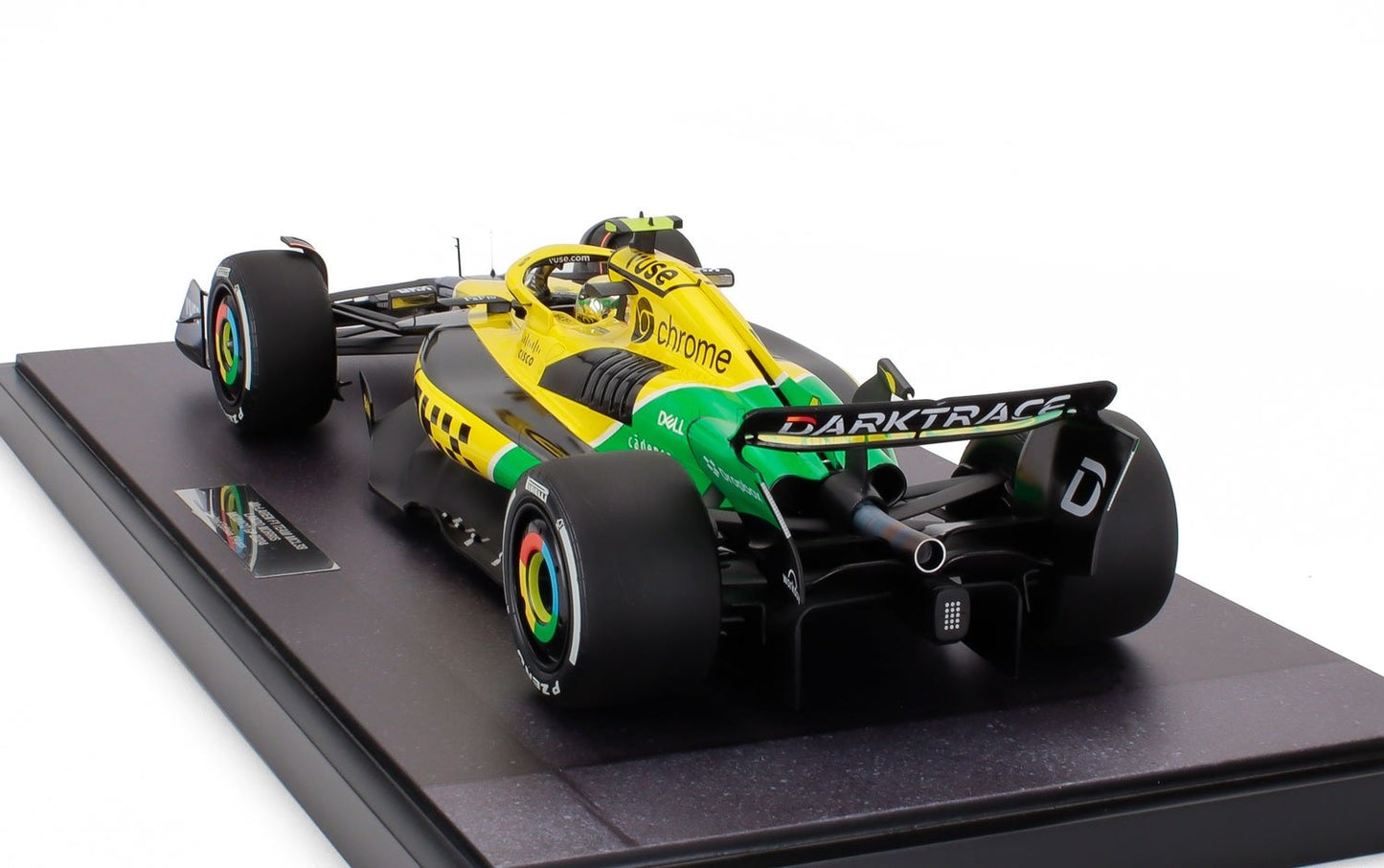 McLaren MCL38 #4 Lando Norris 2024 Monaco GP 1/12 Scale Model Car by Minichamps 537248004