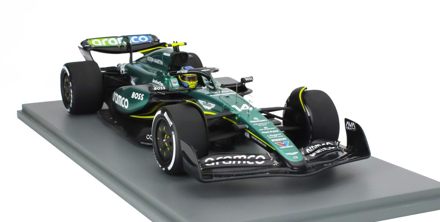 Aston Martin F1 2024 Fernando Alonso Saudi Arabian GP 1/18 scale model by Spark 18S992