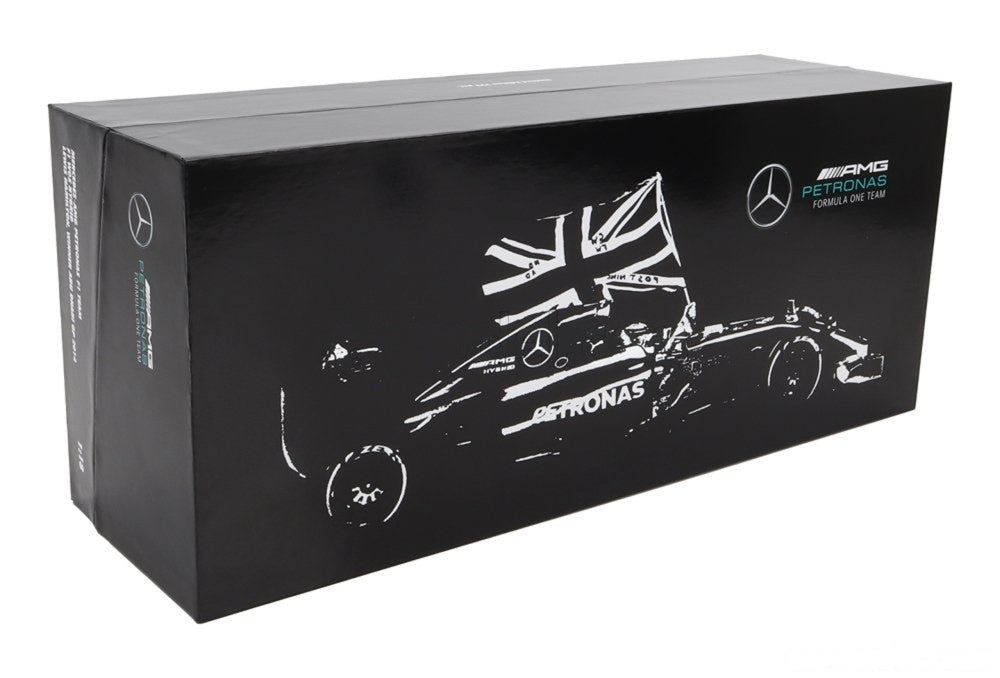 MERCEDES-AMG W05 - WORLD CHAMPION 2014 LEWIS HAMILTON 1/18 SCALE MINICHAMPS