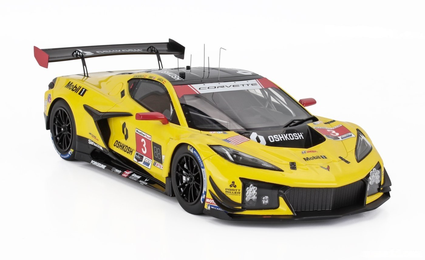 1/18 SCALE CHEVROLET CORVETTE Z06 GT3.R #3 2025 "24H DAYTONA" BY TOPSPEED MODELS TS0629
