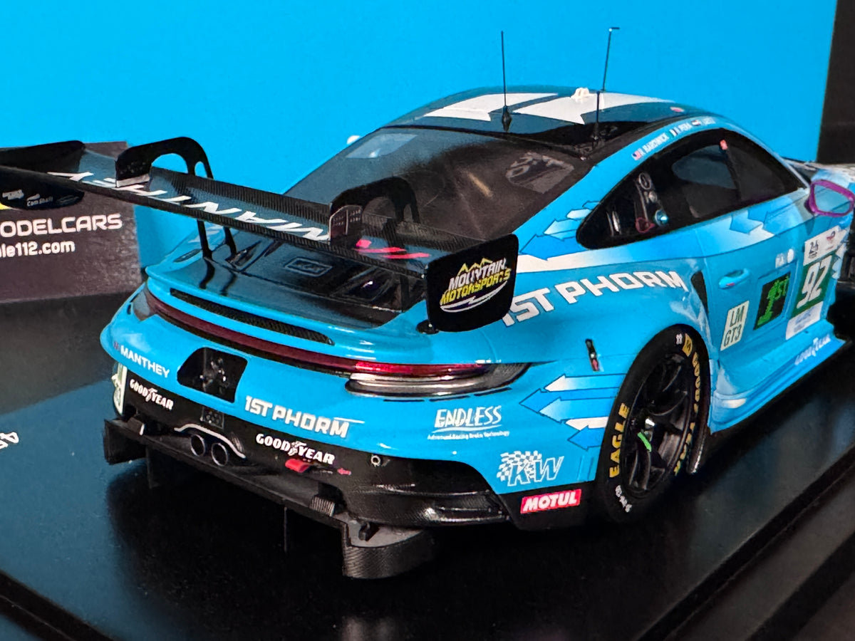Porsche 911 GT3 R #92 Winner LMGT3 24h LeMans 2025 Manthey 1st Phorm 1/18 Spark WAP021005260LM