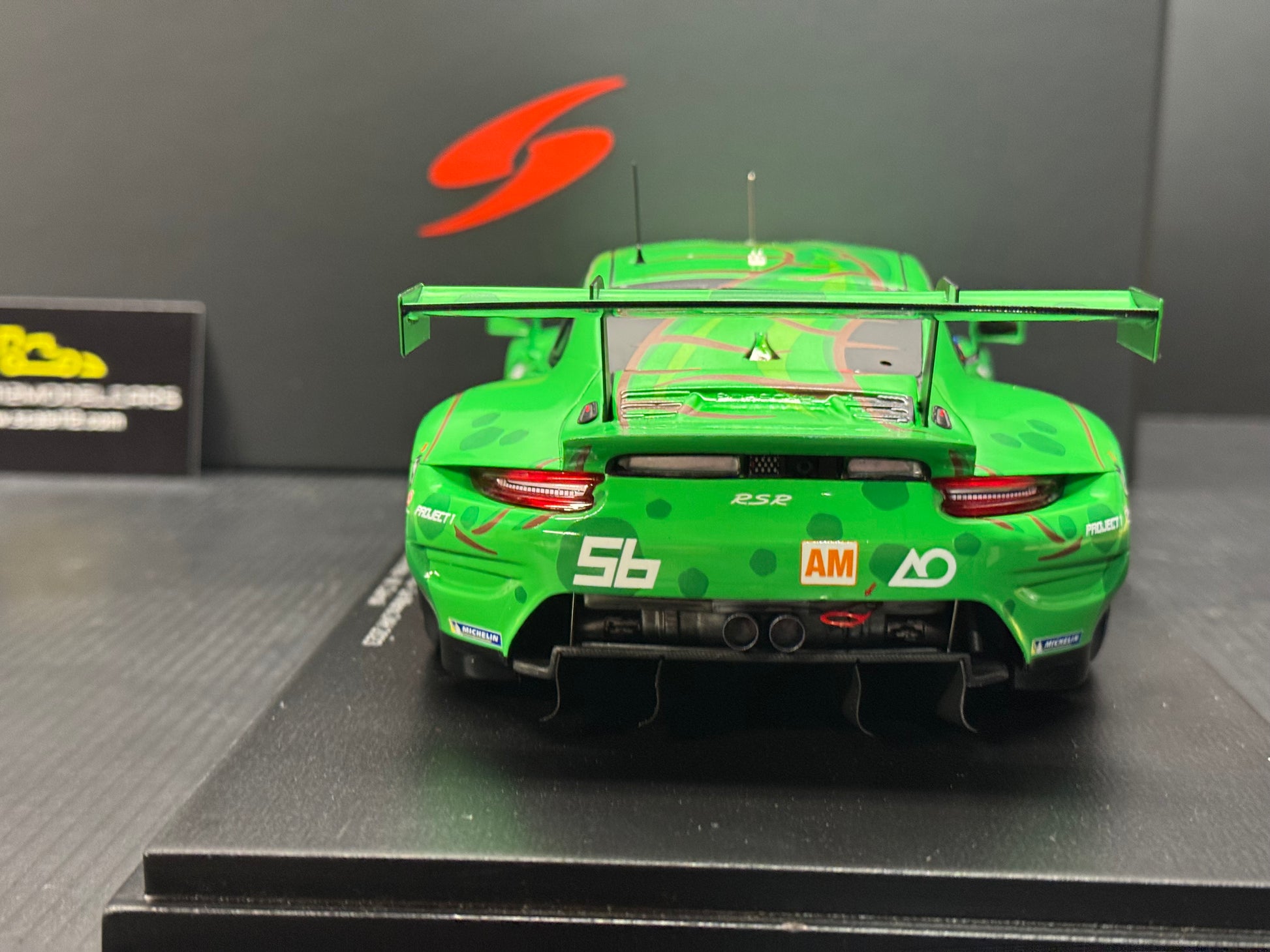 2023 Le Mans Porsche 911 RSR Rexy Project 1 AO Racing in 2023 Le Mans Porsche 911 RSR Rexy Project 1 AO Racing in