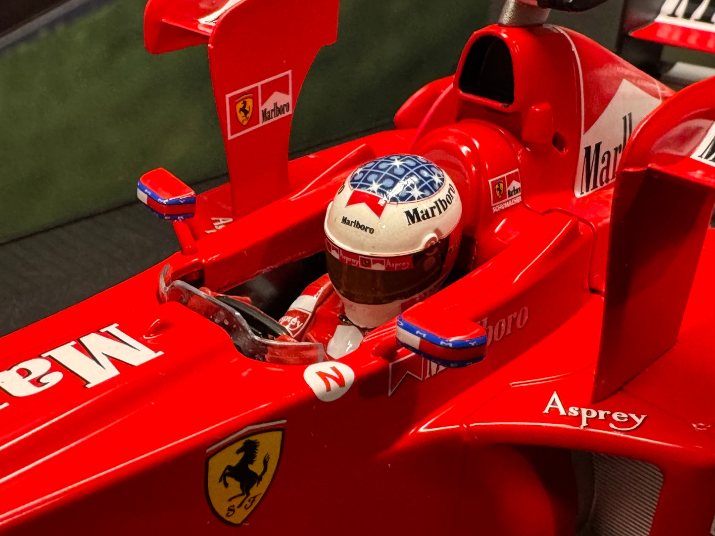 Ferrari F300 Tower Wing 1998 San Marino GP Michael Schumacher 1/18 Scale WERK83