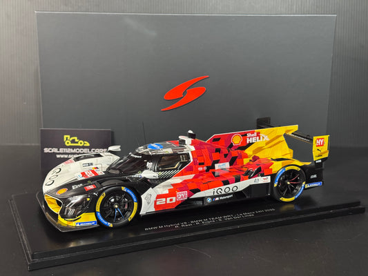 BMW M Hybrid V8 #20 24h LeMans 2025 BMW M Team WRT 1/18 Spark Model Car