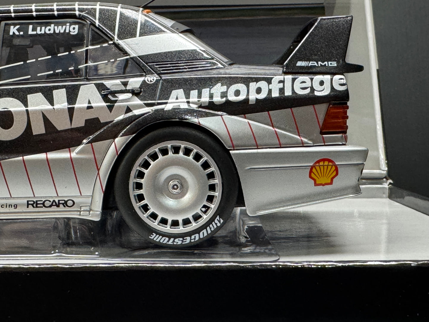 1/18 Scale Mercedes Benz 190E 2.5 16V Evo2 Team AMG 1992 DTM Champion WERK83