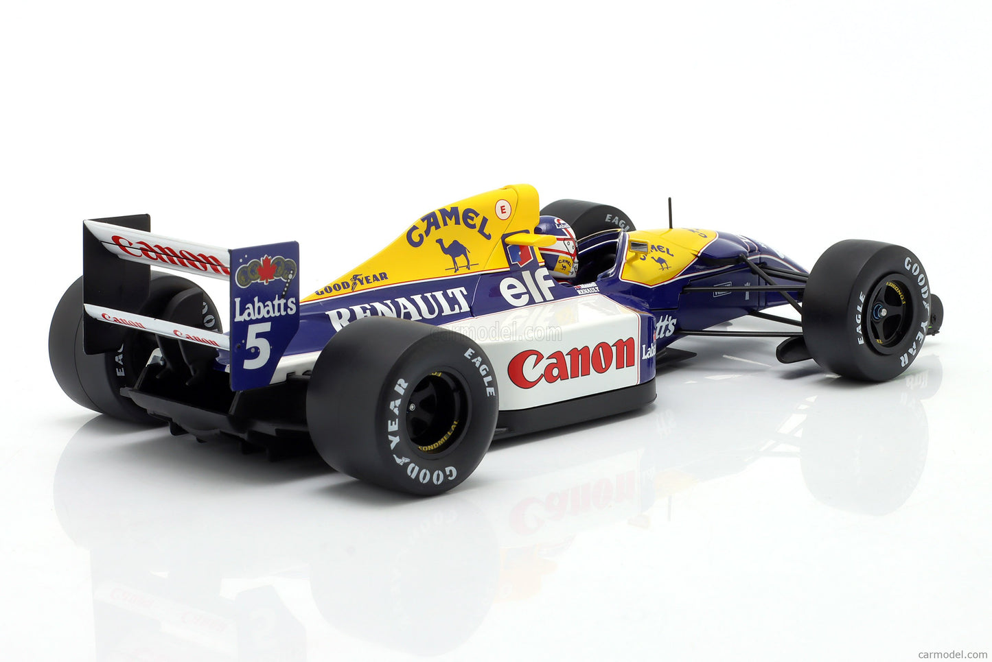 Williams Renault F1 FW14B #5 Nigel Mansell 1992 1/18 Scale Model Car by WERK83