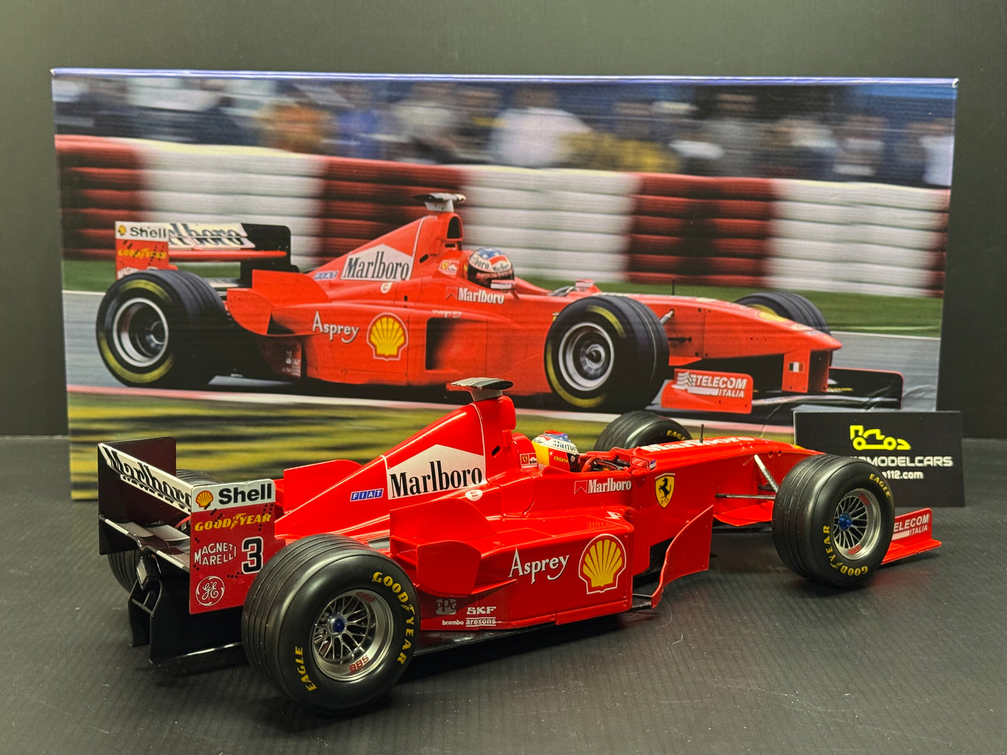 1/12 Scale Ferrari F1 F300 #3 Winner Montreal GP 1998 Schumacher by WERK83