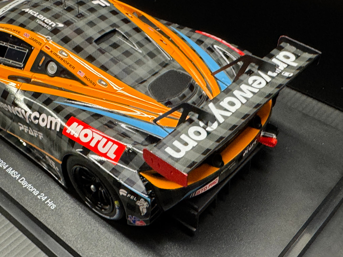 Mclaren 720S GT3 EVO #9 Pfaff Motorsport 2024 IMSA Daytona 24hrs 1/18 Topspeed