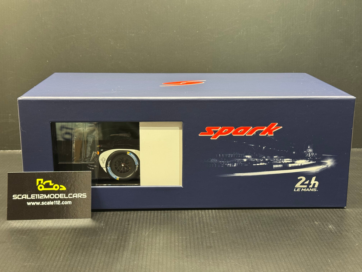Porsche 919 Hybrid #2 Winner Le Mans 2016 Dumas Jani w/ Display Case 1/18 Spark