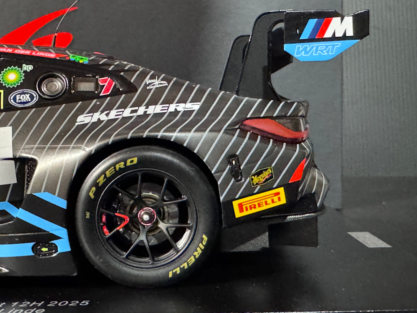M4 GT3 TEAM WRT #32 24h WINNER 12h BATHURST 2025 1/18 SCALE MODEL BY SPARK