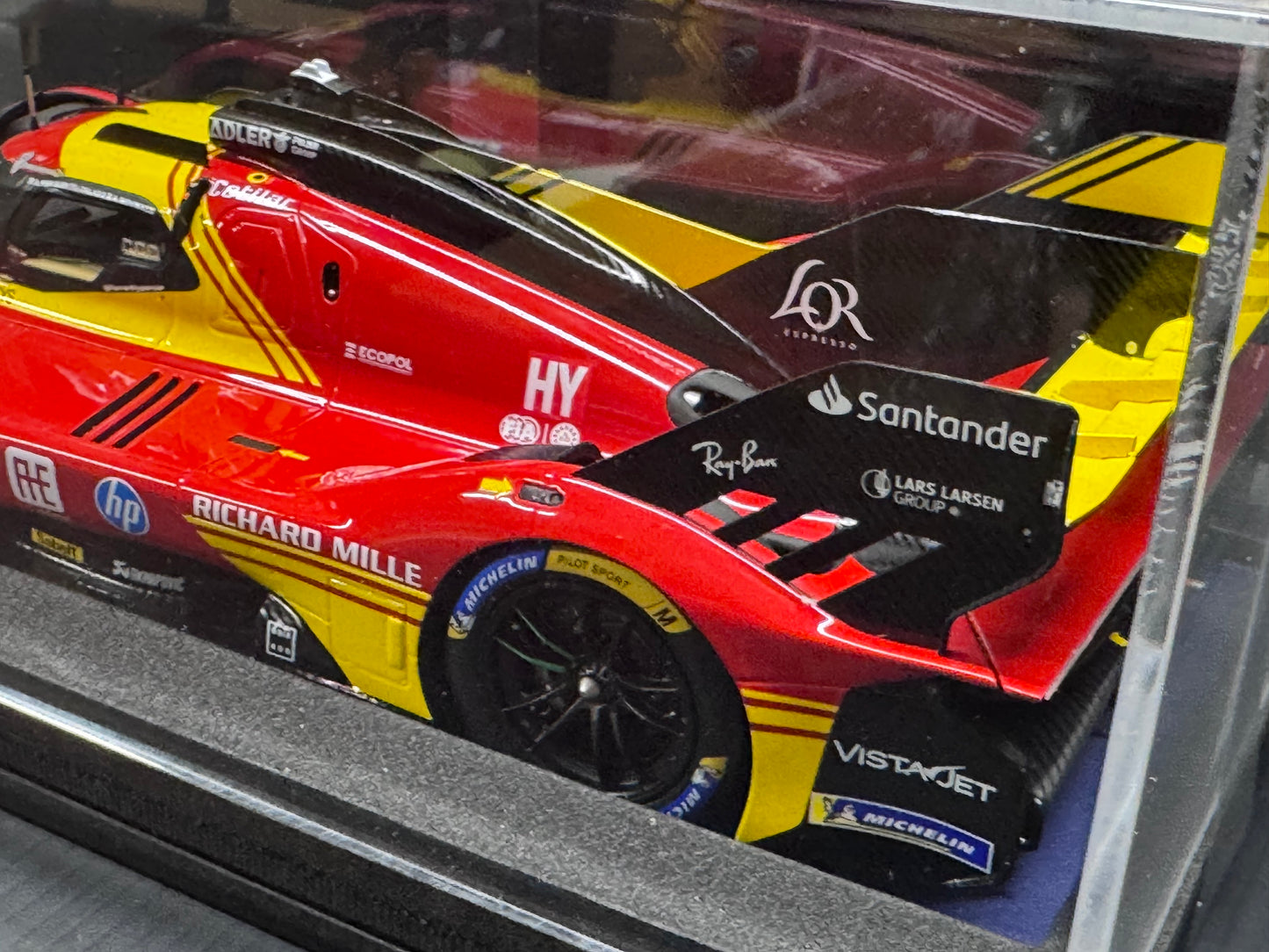 Ferrari 499P AF Corse #51 3rd 24hr Le Mans 2024  w/ Display Case 1/18 Looksmart