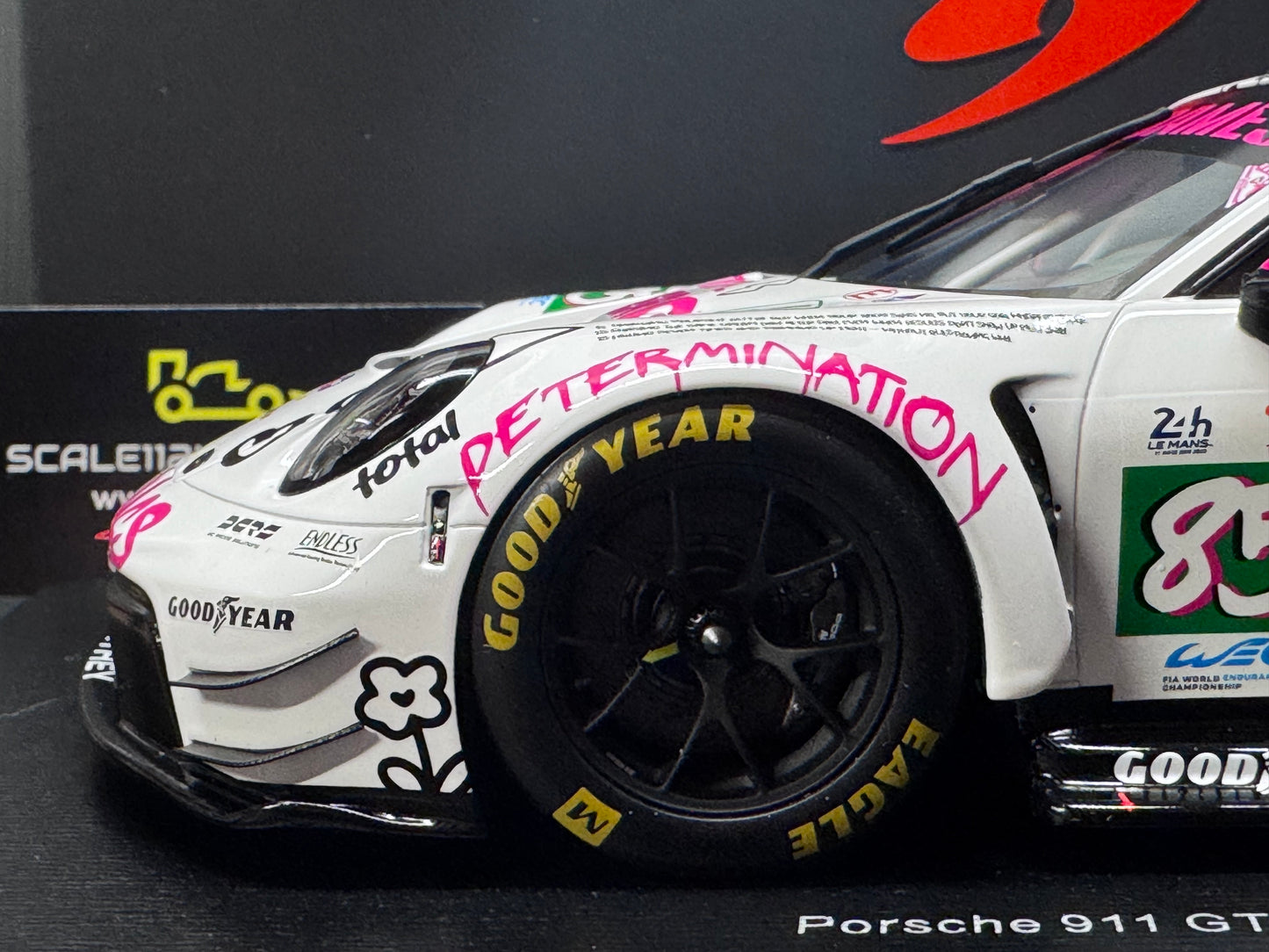 Porsche 911 GT3 R #85 24h LeMans 2025 Iron Dames 1:18 Scale Model Car by Spark