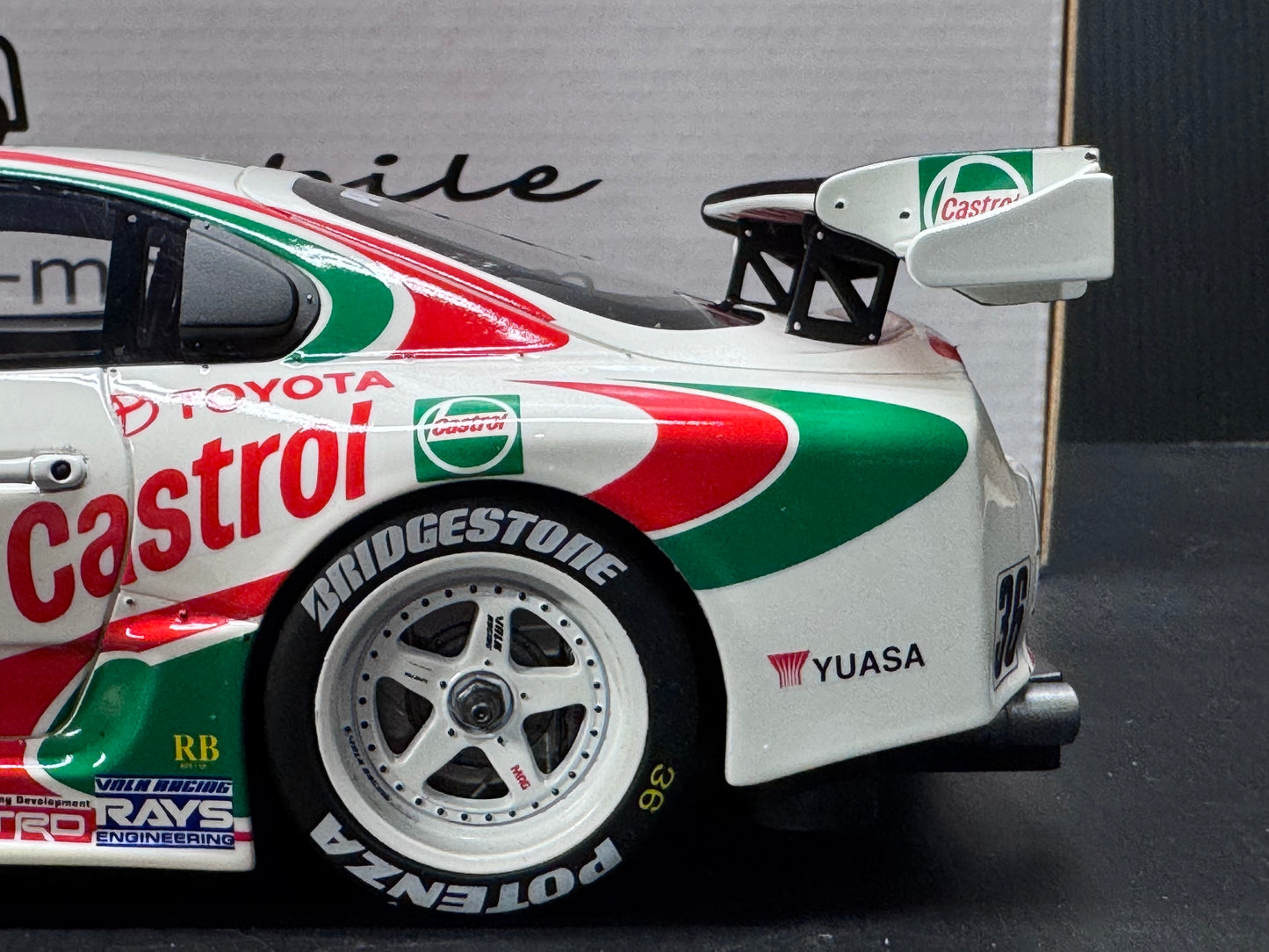 TOYOTA SUPRA RACING GT500 JGTC - 1997 1/18 SCALE MODEL CAR BY OTTO MOBILE OT494