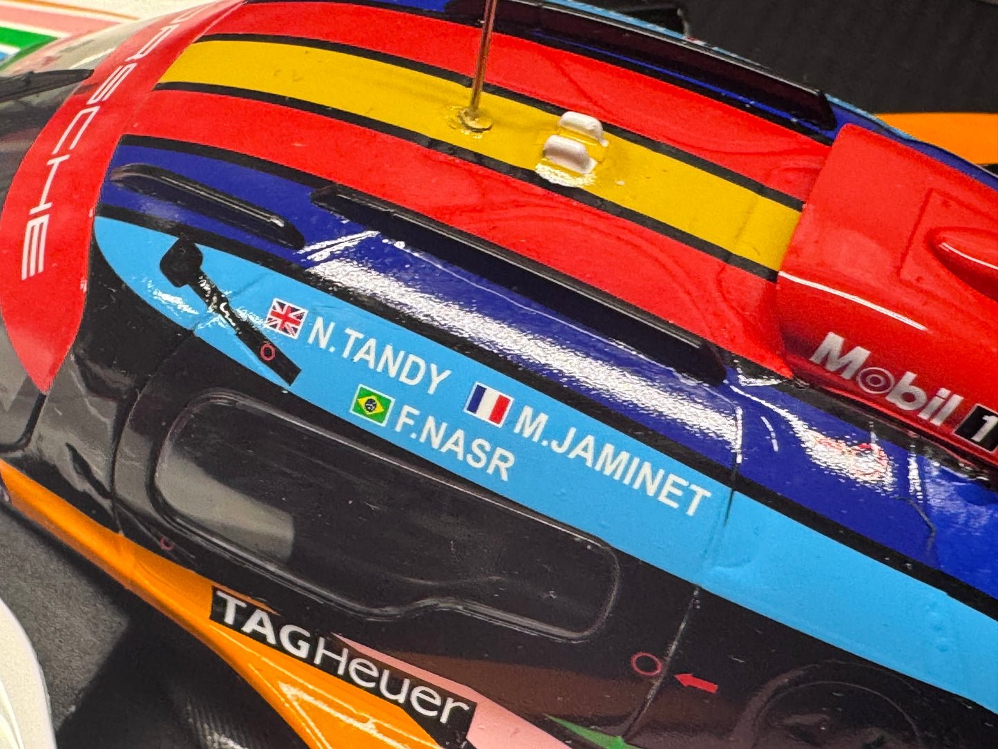 1/18 Scale IXO Porsche 963 LMDH #75 Penske Motorsport 24h Le Mans 2023