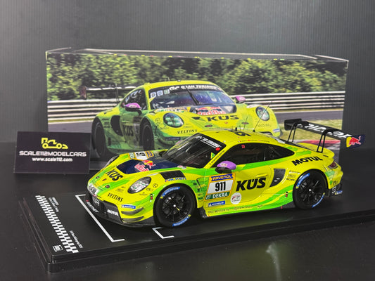 Porsche 911 GT3 R #911 2nd 24h Nürburgring 2025 Manthey Grello 1/18 Scale IXO
