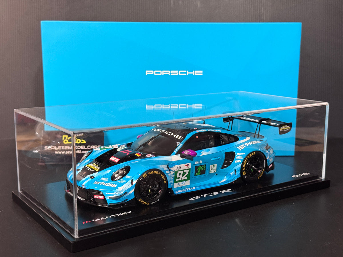 Porsche 911 GT3 R #92 Winner LMGT3 24h LeMans 2025 Manthey 1st Phorm 1/18 Spark WAP021005260LM