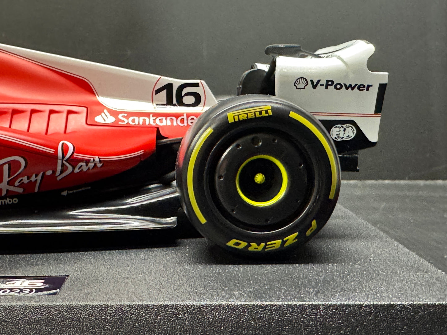 Ferrari SF-23 #16 Charles Leclerc Las Vegas GP 2023 1/18 Bburago Diecast Model