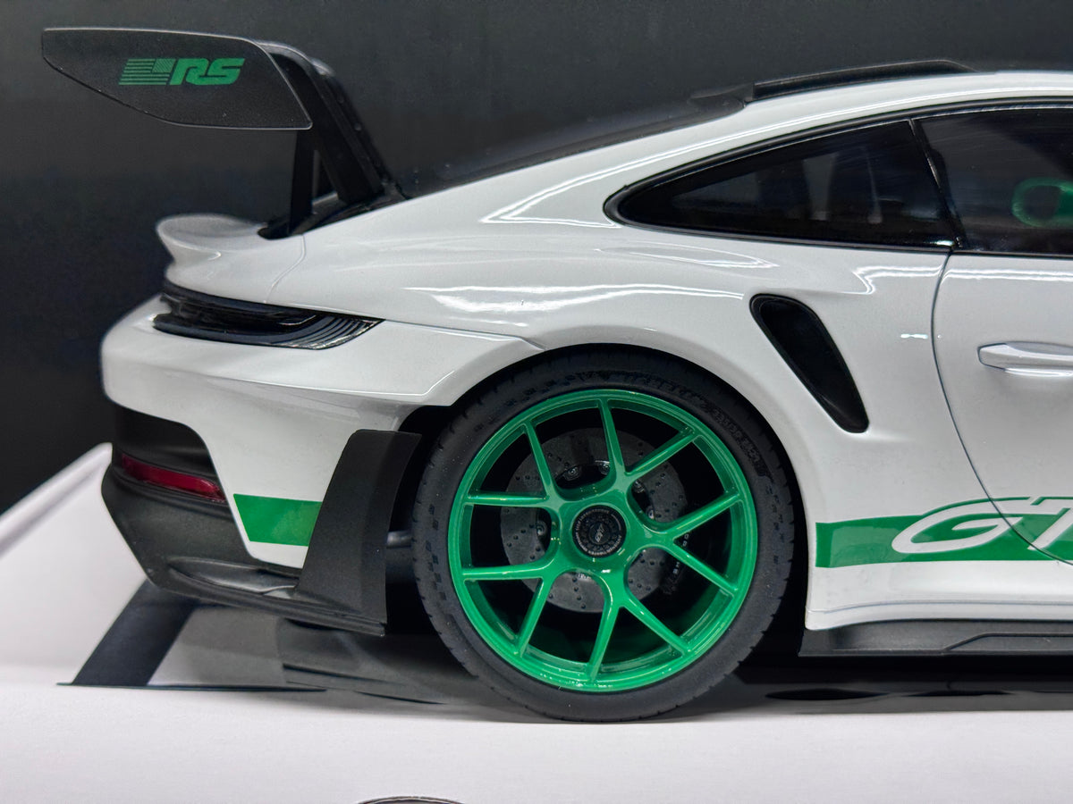 Porsche 911 992 GT3 RS Carrera RS Tribute Green 1/12 Scale Model Car by Norev