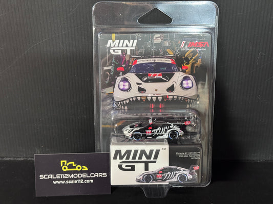PORSCHE 911 GT3 R #77 SKELETON REXY PETIT LE MANS 2025 1/64 BY MINI GT MGT01143