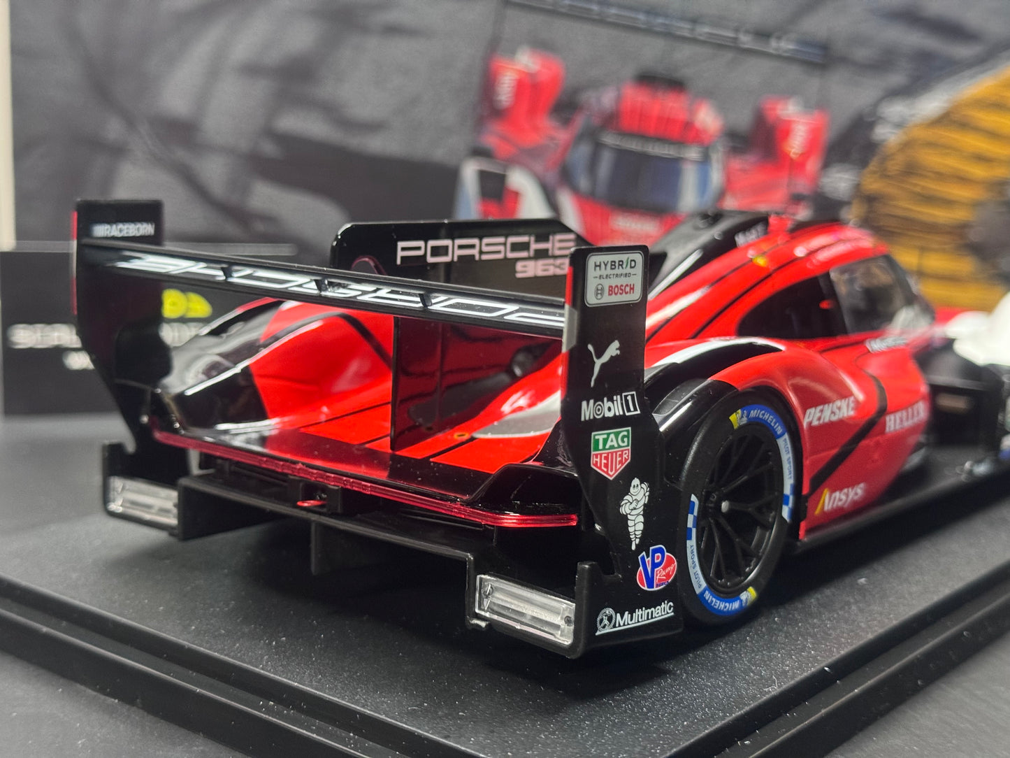 1/18 Scale IXO Porsche 963 LMDH #7 Penske Motorsport Winner 24h Daytona 2024