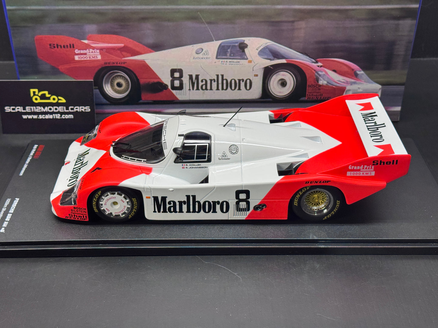 1/18 WERK83 - PORSCHE - 956 2.6L TURBO TEAM JOEST RACING N 8 2nd 1000km