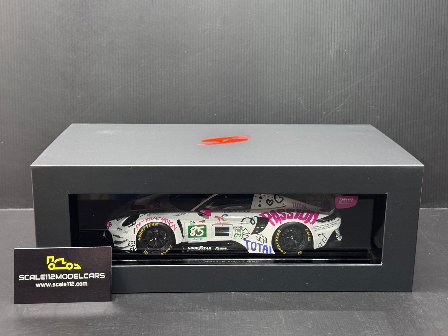 Porsche 911 GT3 R #85 24h LeMans 2025 Iron Dames 1:18 Scale Model Car by Spark