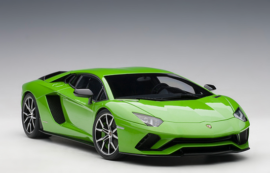 1/18 AUTOART LAMBORGHINI AVENTADOR S VERDE MANTIS / PEARL GREEN MODEL CAR