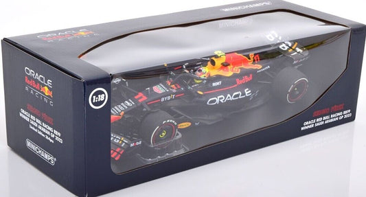 2023 Red Bull Honda RB19 #1 Sergio Perez – Saudi Arabia GP WINNER Model Car