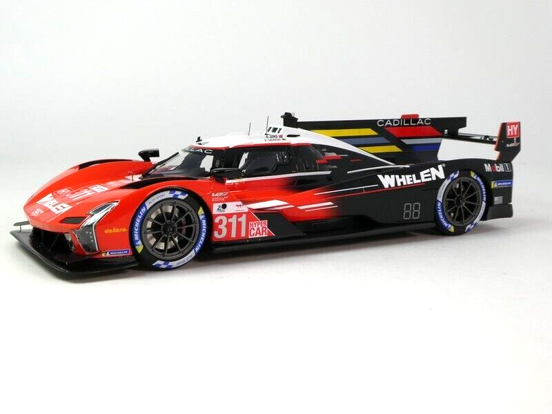 Cadillac V-LMDh GTP Whelen Engineering 2023 WEC LeMans 1/18 Scale Top Speed